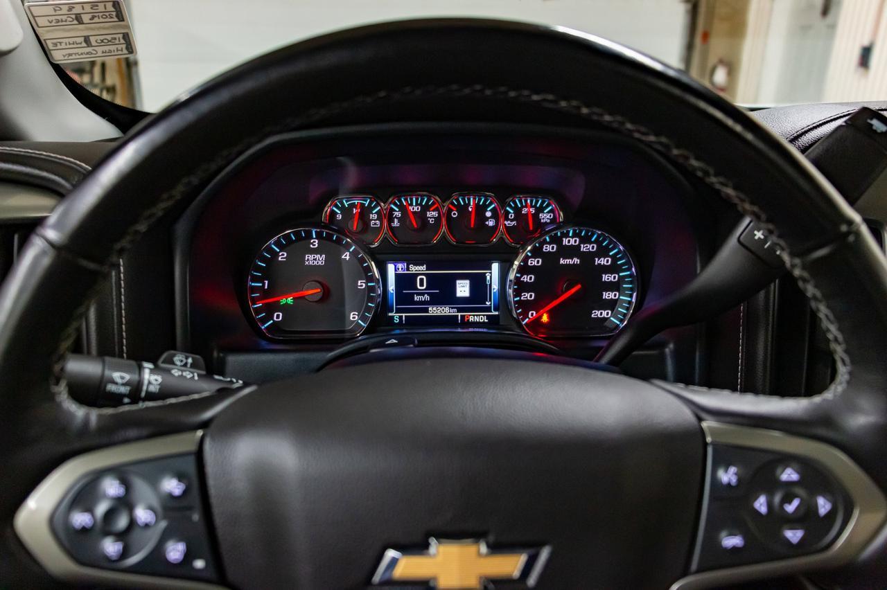 2018 Chevrolet Silverado 1500 4x4 Crew Cab High Country Leather Roof Nav Red Deer AB