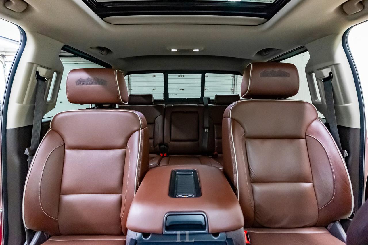 2018 Chevrolet Silverado 1500 4x4 Crew Cab High Country Longbox Leather Roof Nav Red Deer AB