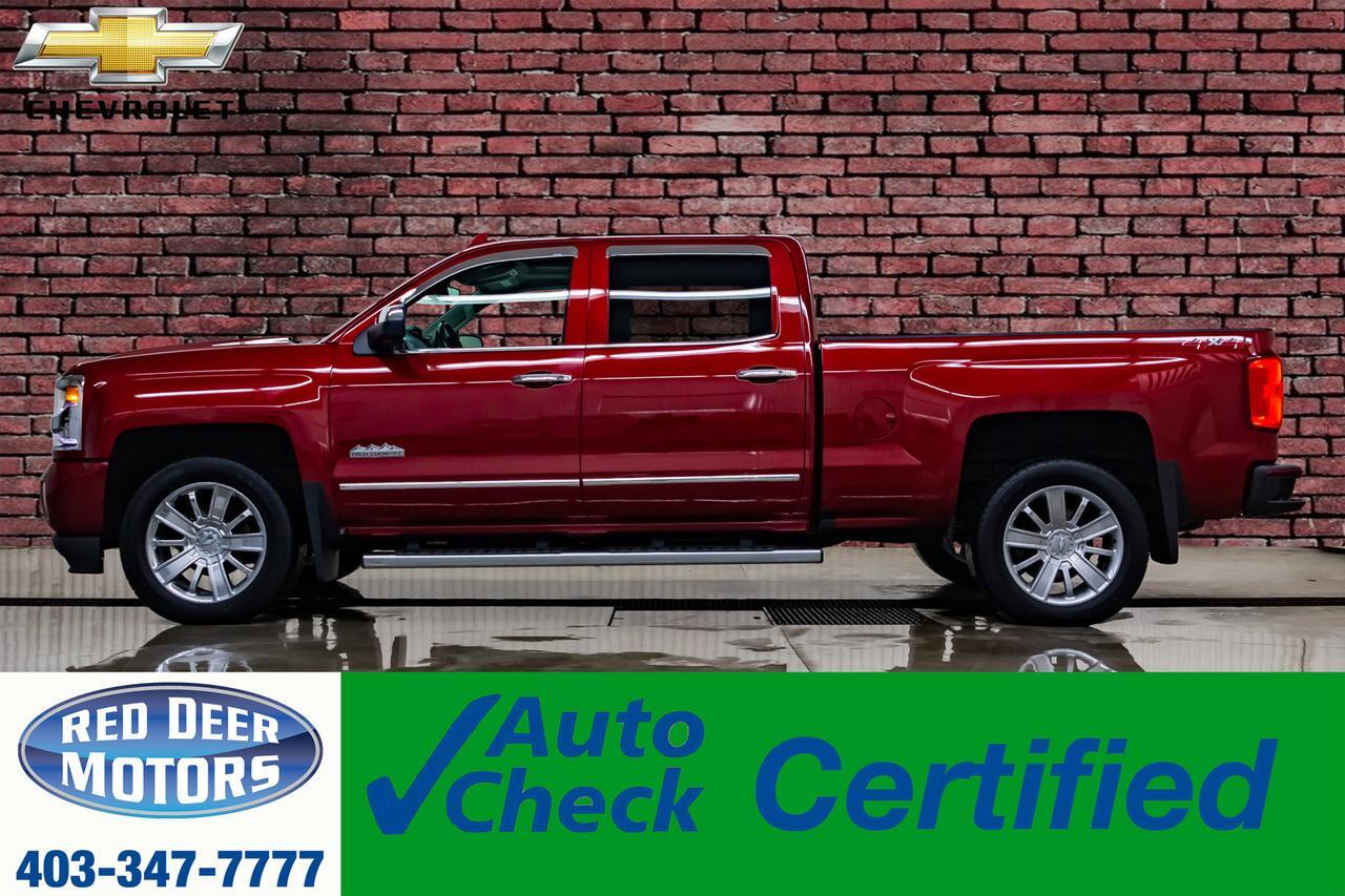 2018 Chevrolet Silverado 1500 4x4 Crew Cab High Country Longbox Leather Roof Nav