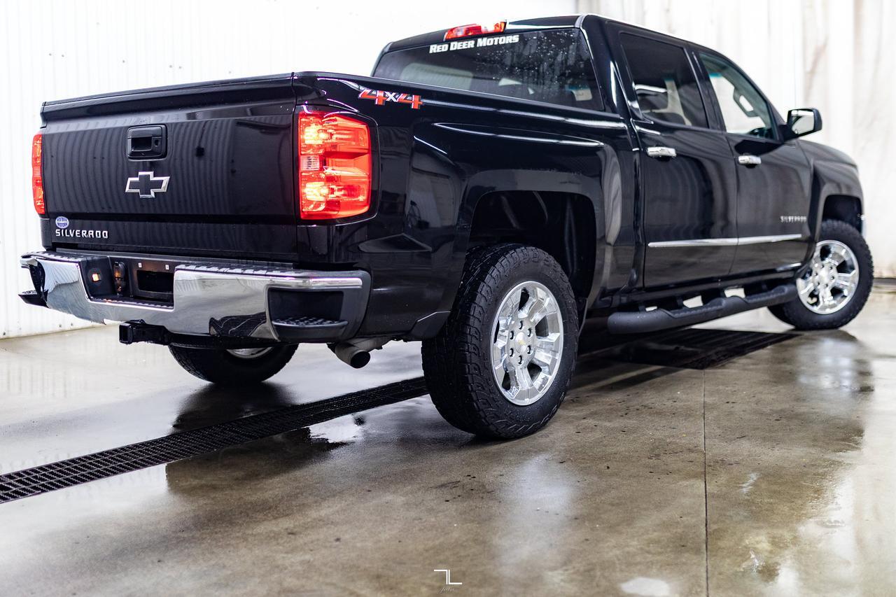 2018 Chevrolet Silverado 1500 4x4 Crew Cab LT PSeat BCam Red Deer AB