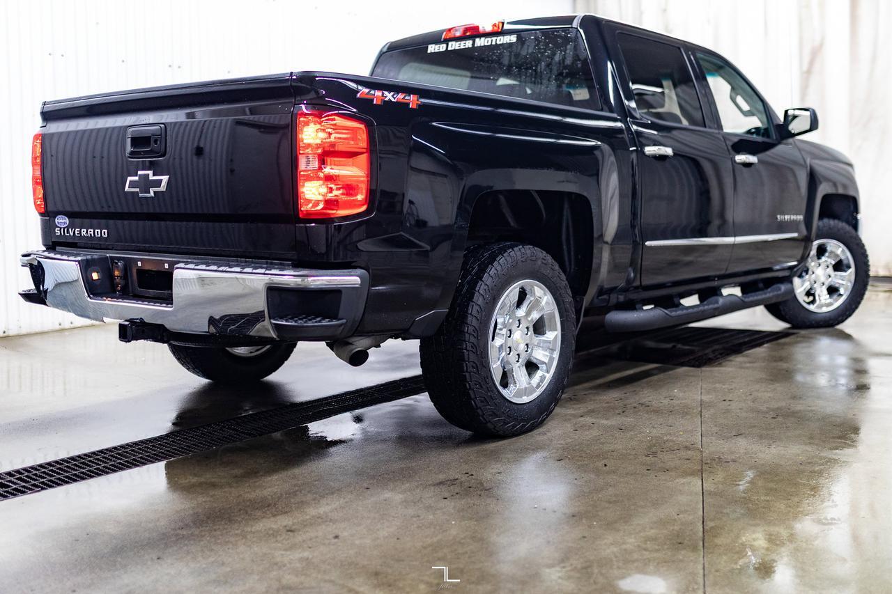 2018 Chevrolet Silverado 1500 4x4 Crew Cab LT PSeat BCam Red Deer AB