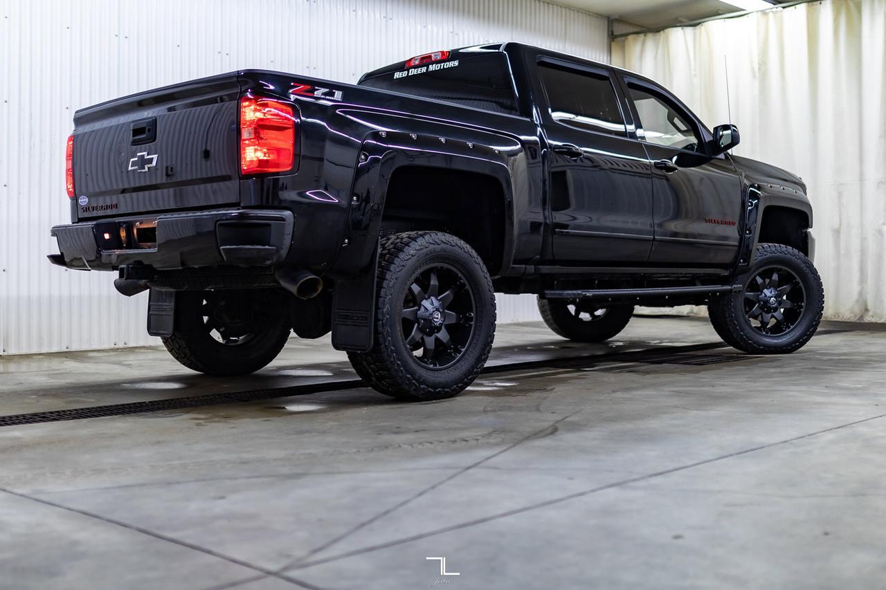 2018 Chevrolet Silverado 1500 4x4 Crew Cab LT Z71 BCam 6" Lift Fuel Wheels Red Deer AB