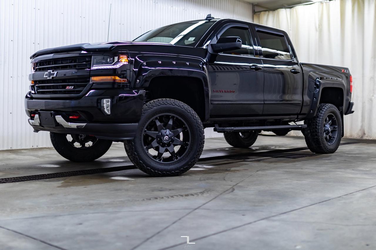 2018 Chevrolet Silverado 1500 4x4 Crew Cab LT Z71 BCam 6" Lift Fuel Wheels Red Deer AB