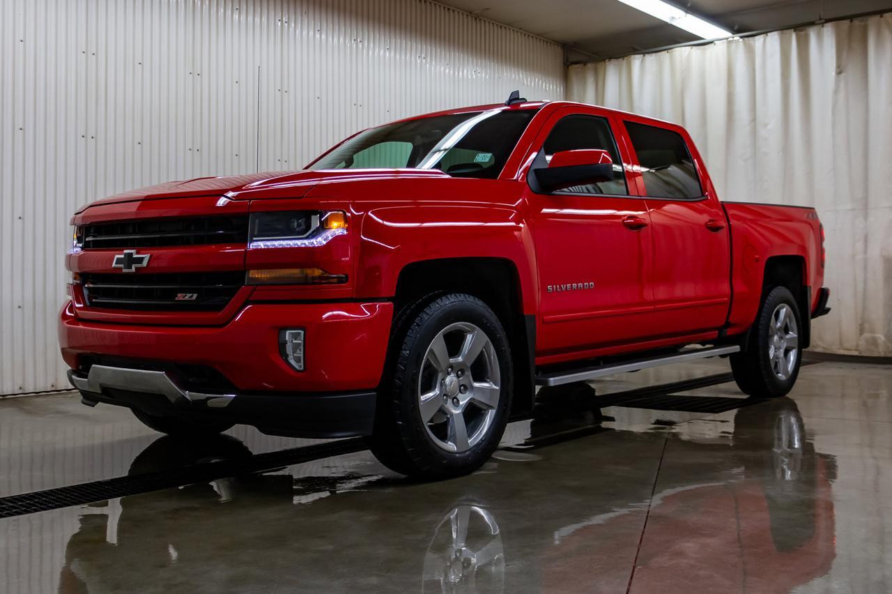 2018 Chevrolet Silverado 1500 4x4 Crew Cab LT Z71 BCam Red Deer AB