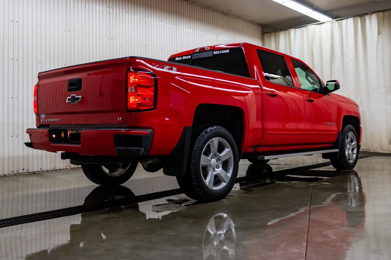 2018 Chevrolet Silverado 1500 4x4 Crew Cab LT Z71 BCam Red Deer AB