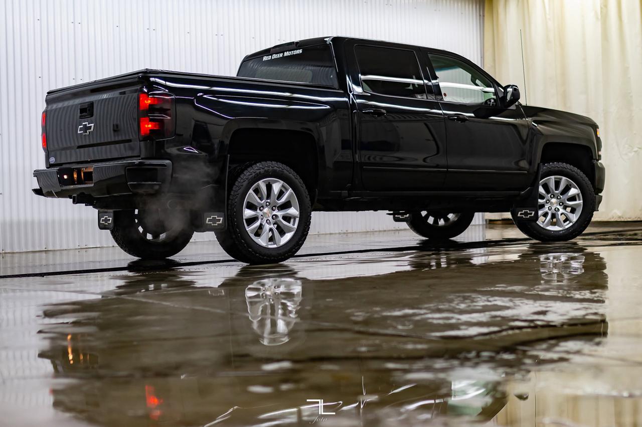 2018 Chevrolet Silverado 1500 4x4 Crew Cab LT Z71 Leather BCam Red Deer AB