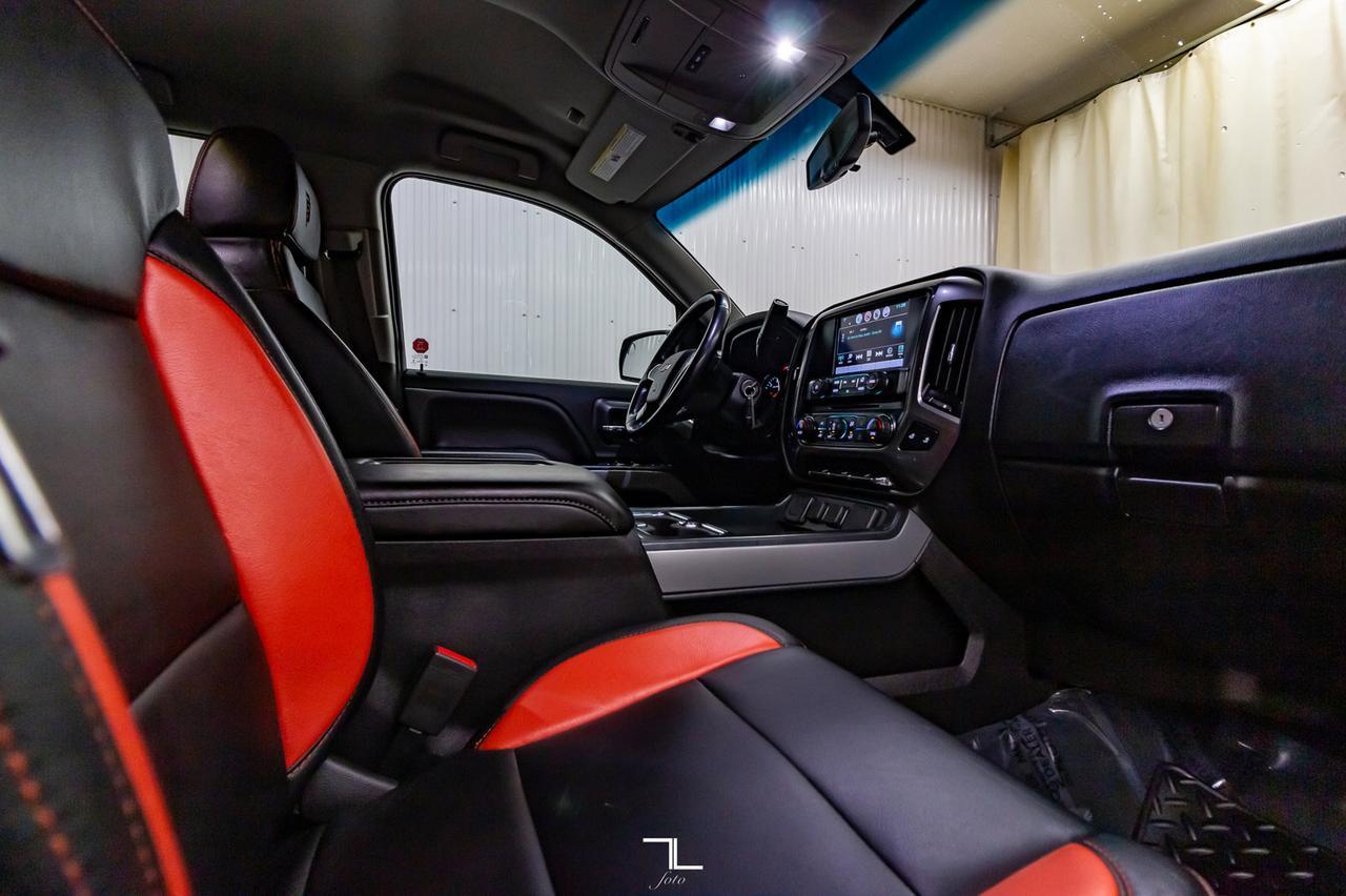 2018 Chevrolet Silverado 1500 4x4 Crew Cab LT Z71 Leather BCam Red Deer AB