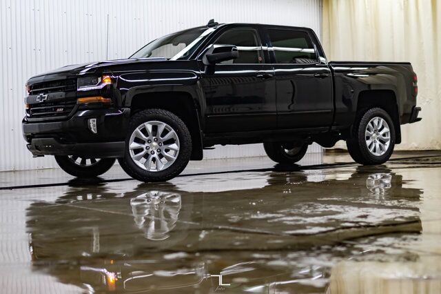 2018 Chevrolet Silverado 1500 4x4 Crew Cab LT Z71 Leather BCam Red Deer AB