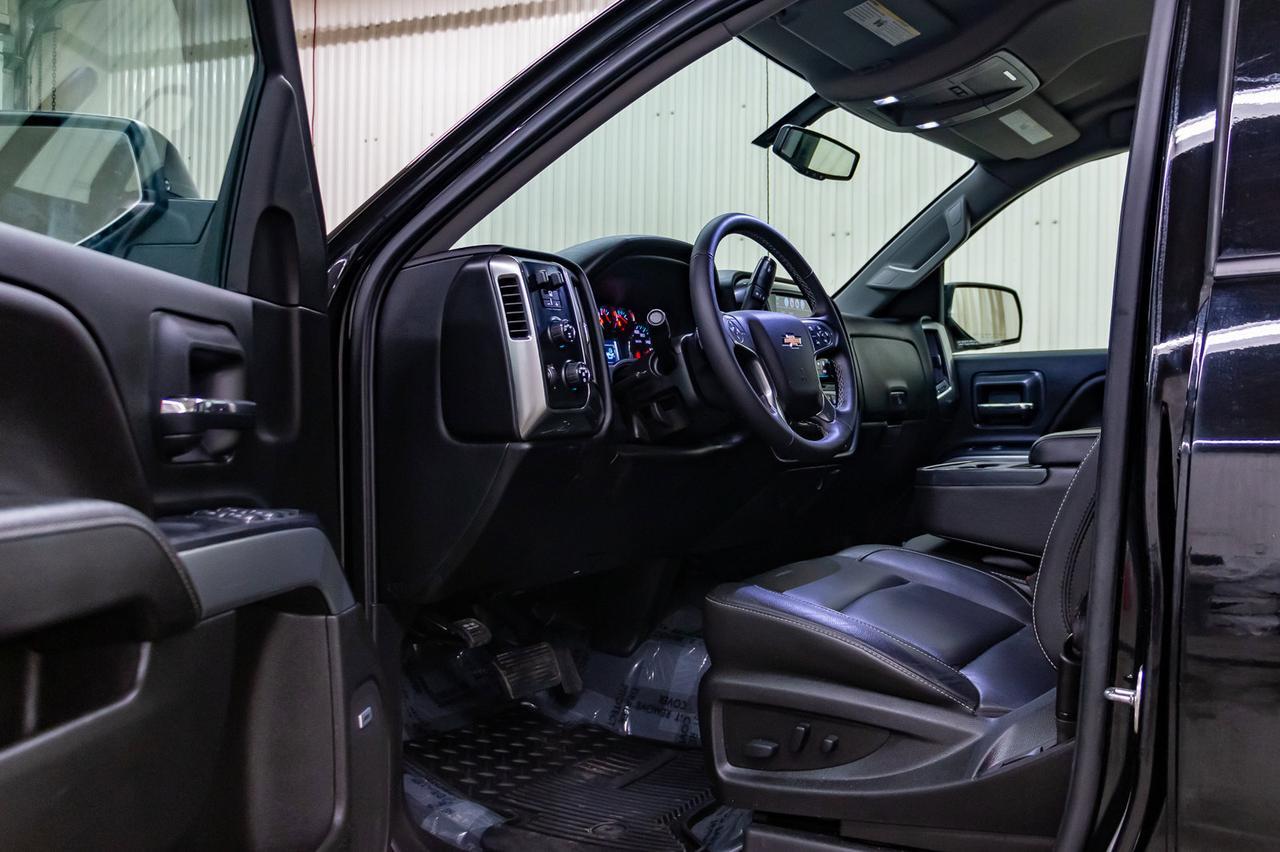 2018 Chevrolet Silverado 1500 4x4 Crew Cab LT Z71 Leather BCam Red Deer AB