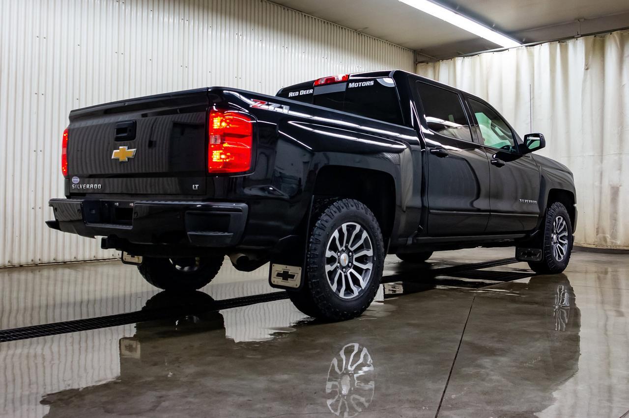 2018 Chevrolet Silverado 1500 4x4 Crew Cab LT Z71 Leather BCam Red Deer AB