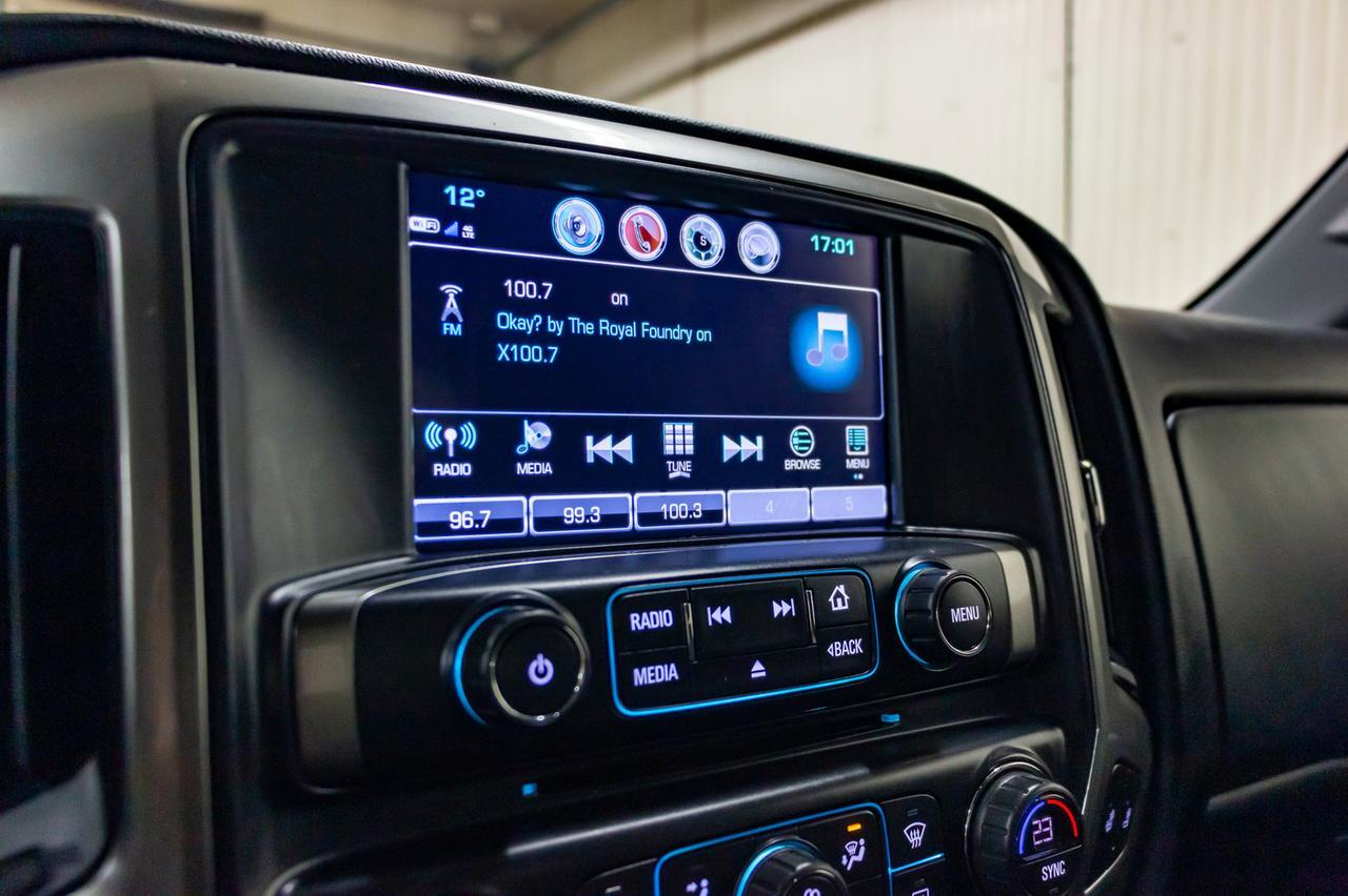 2018 Chevrolet Silverado 1500 4x4 Crew Cab LT Z71 Leather BCam Red Deer AB