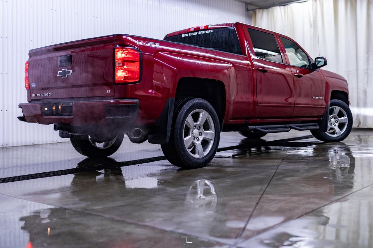 2018 Chevrolet Silverado 1500 4x4 Crew Cab LT Z71 Longbox BCam Red Deer AB