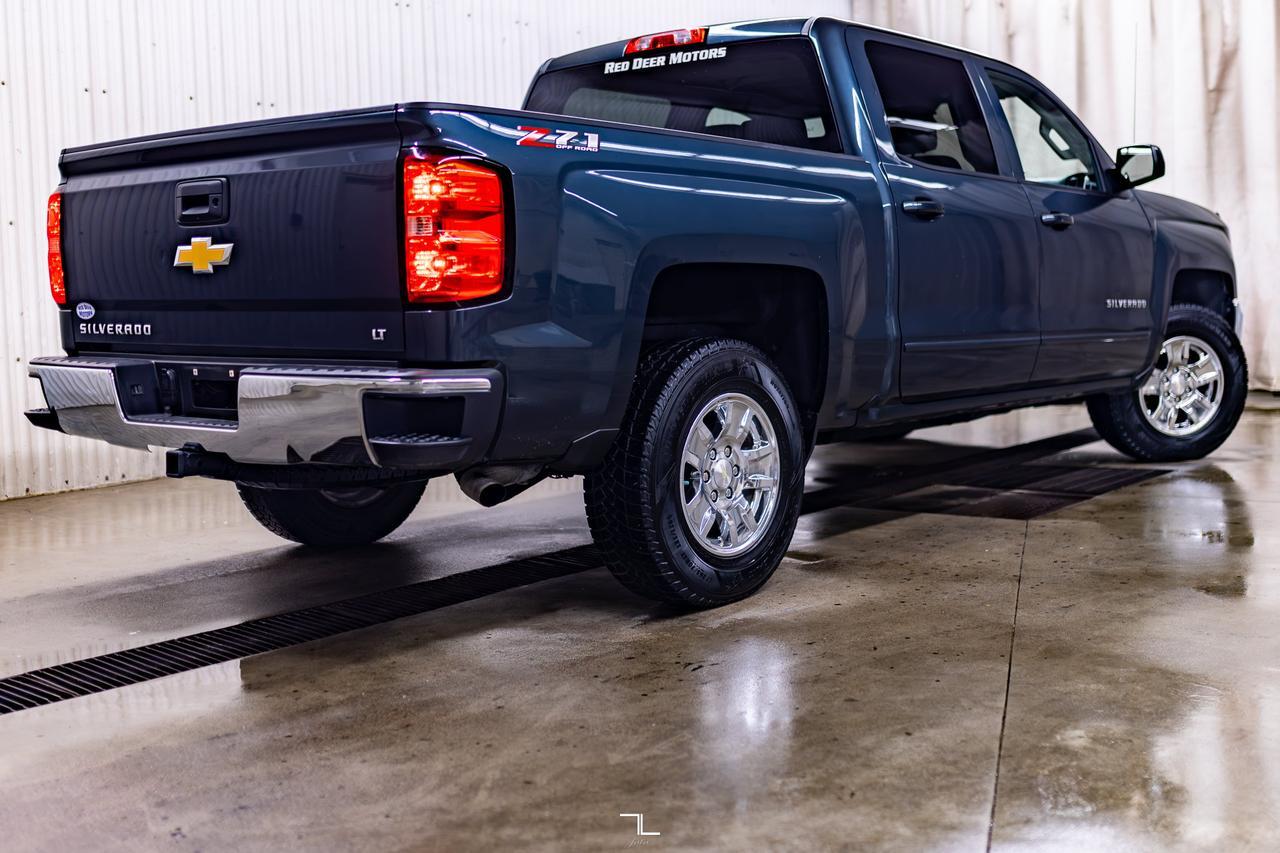 2018 Chevrolet Silverado 1500 4x4 Crew Cab LT Z71 PSeat BCam Red Deer AB