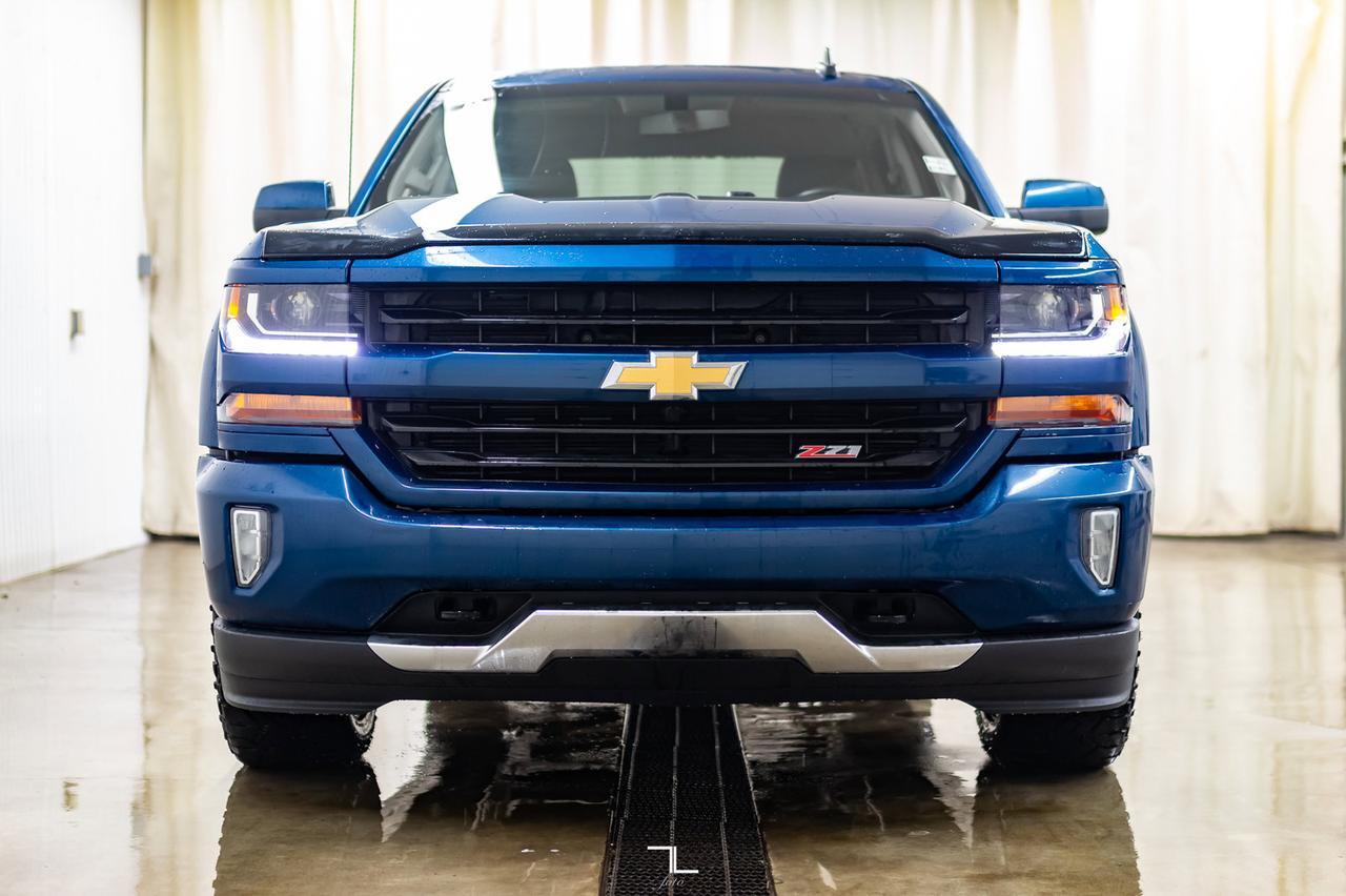 2018 Chevrolet Silverado 1500 4x4 Crew Cab LT Z71 True North Leather BCam Red Deer AB