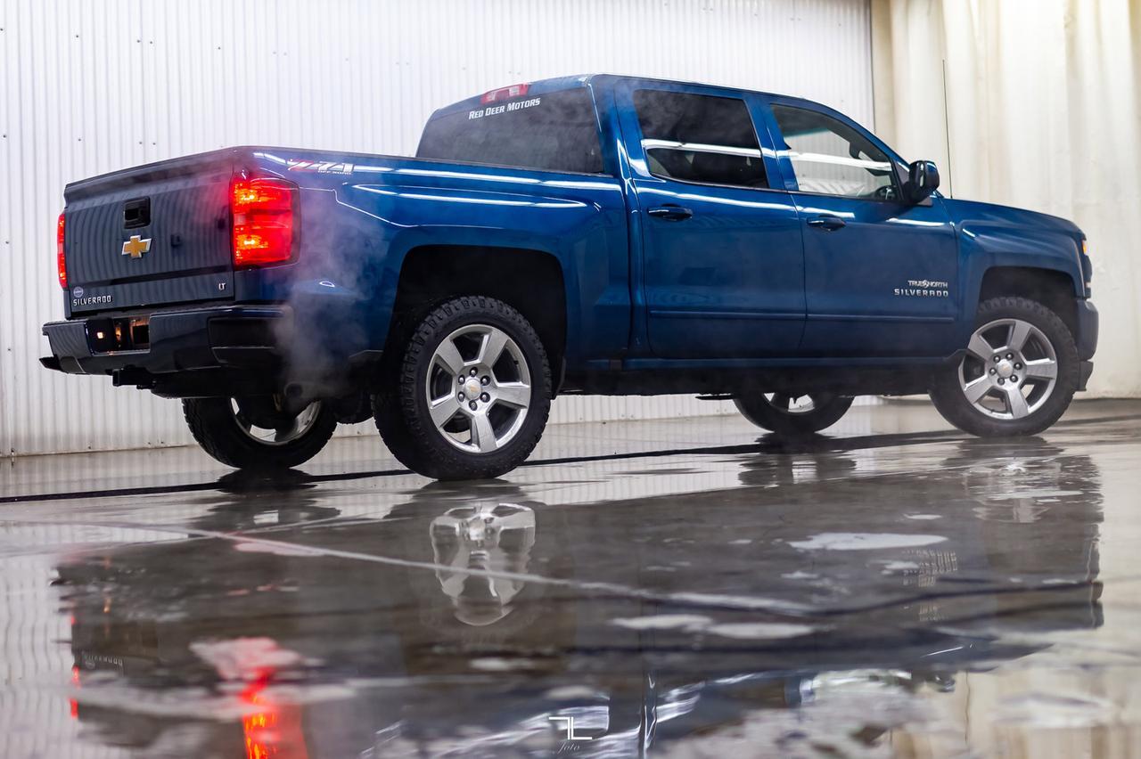 2018 Chevrolet Silverado 1500 4x4 Crew Cab LT Z71 True North Leather BCam Red Deer AB