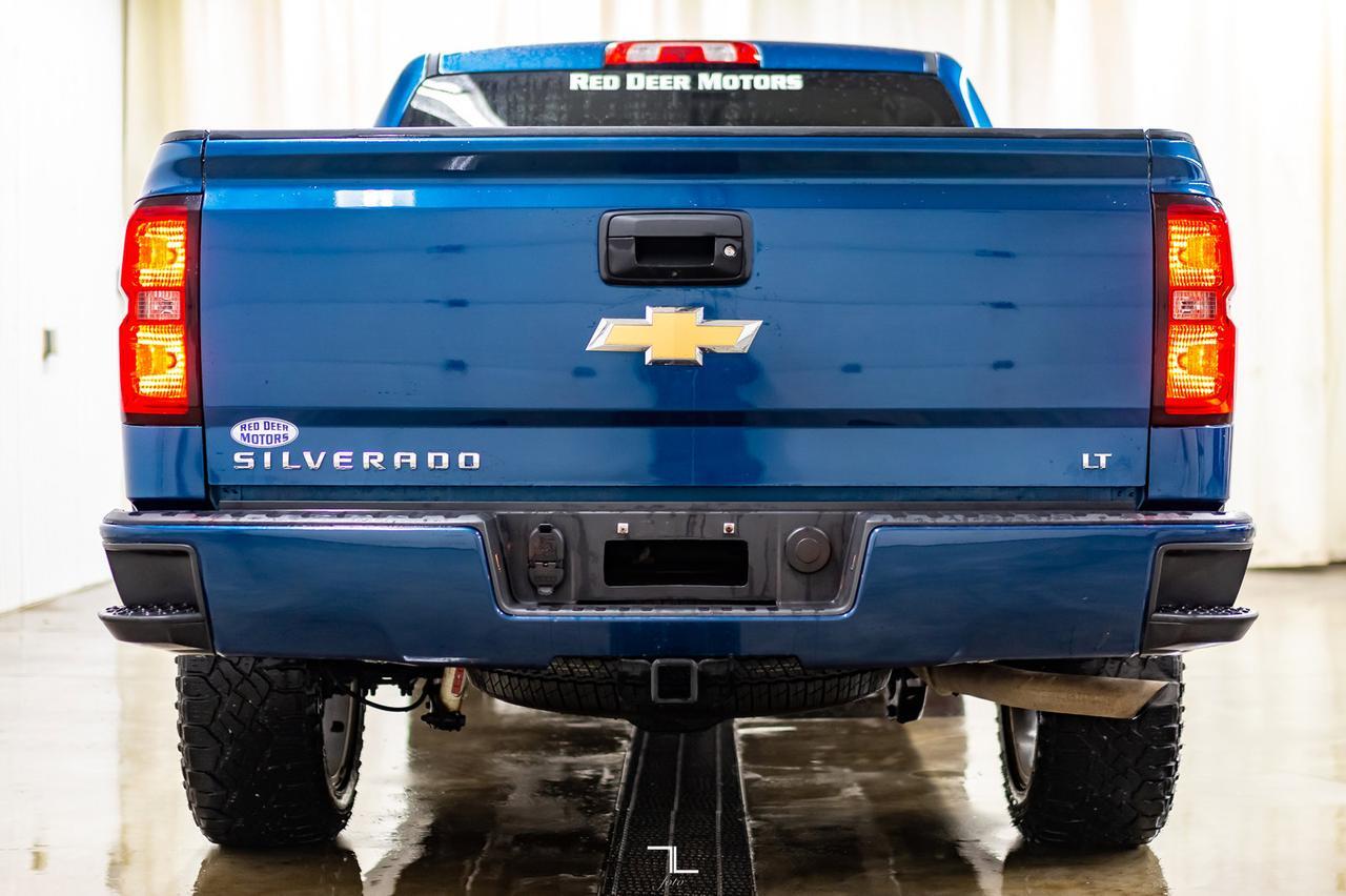 2018 Chevrolet Silverado 1500 4x4 Crew Cab LT Z71 True North Leather BCam Red Deer AB