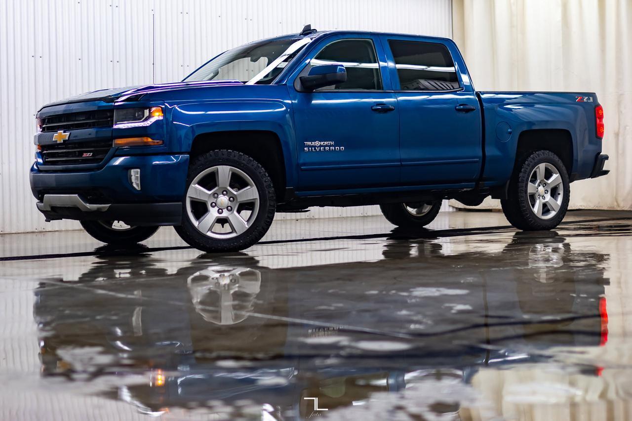 2018 Chevrolet Silverado 1500 4x4 Crew Cab LT Z71 True North Leather BCam Red Deer AB