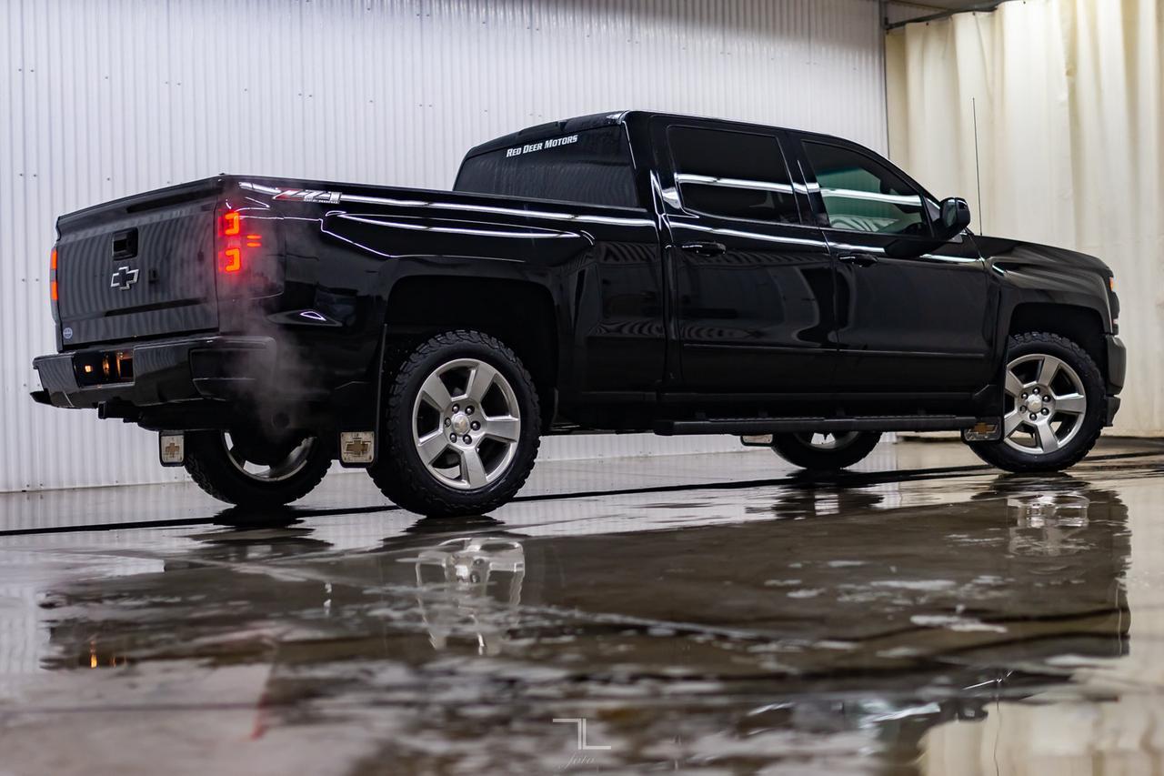 2018 Chevrolet Silverado 1500 4x4 Crew Cab LT Z71 True North Leather Bcam Red Deer AB