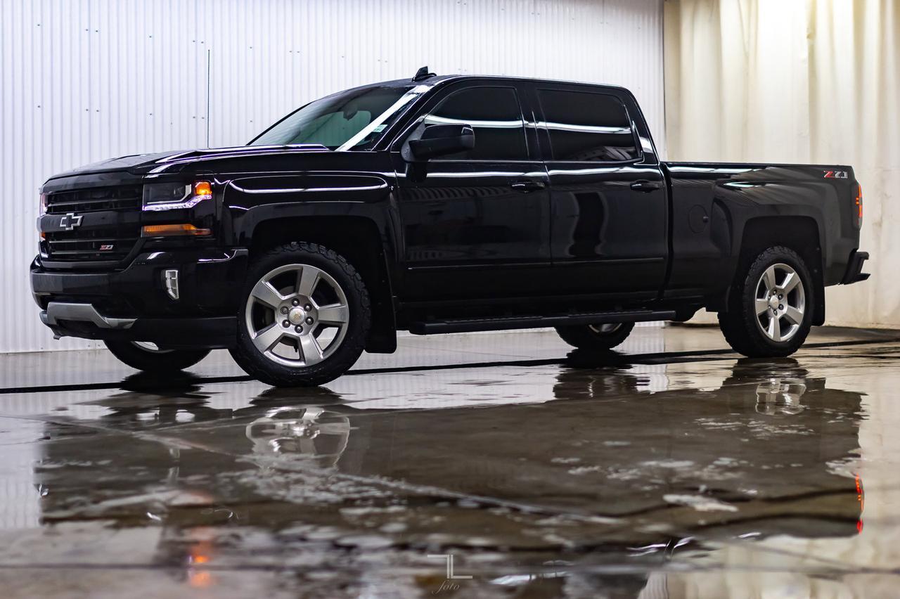 2018 Chevrolet Silverado 1500 4x4 Crew Cab LT Z71 True North Leather Bcam Red Deer AB