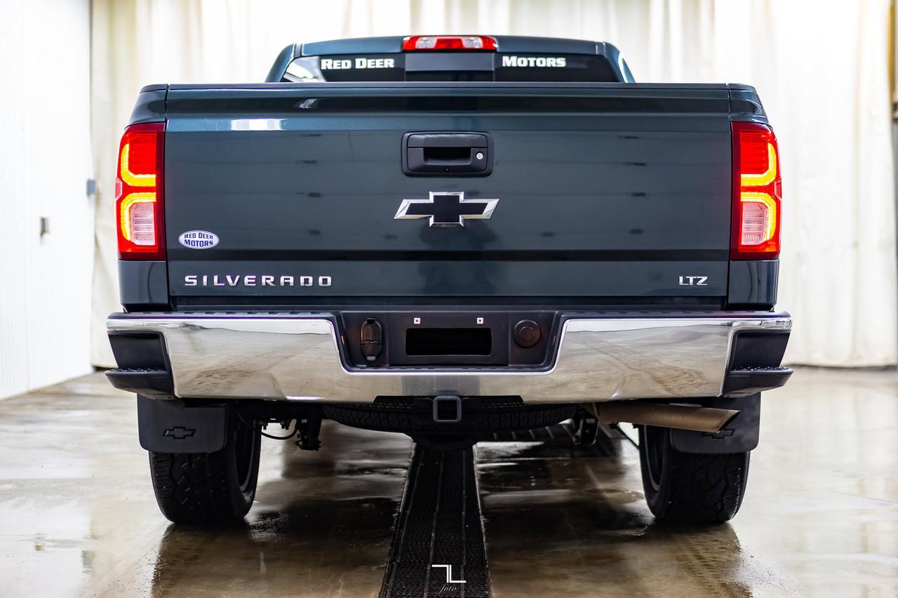 2018 Chevrolet Silverado 1500 4x4 Crew Cab LTZ Leather BCam Red Deer AB