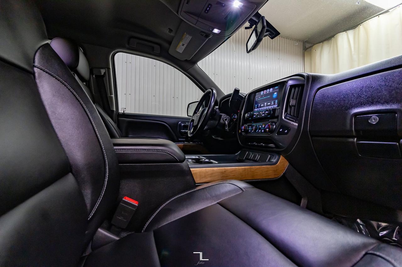 2018 Chevrolet Silverado 1500 4x4 Crew Cab LTZ Leather BCam Red Deer AB