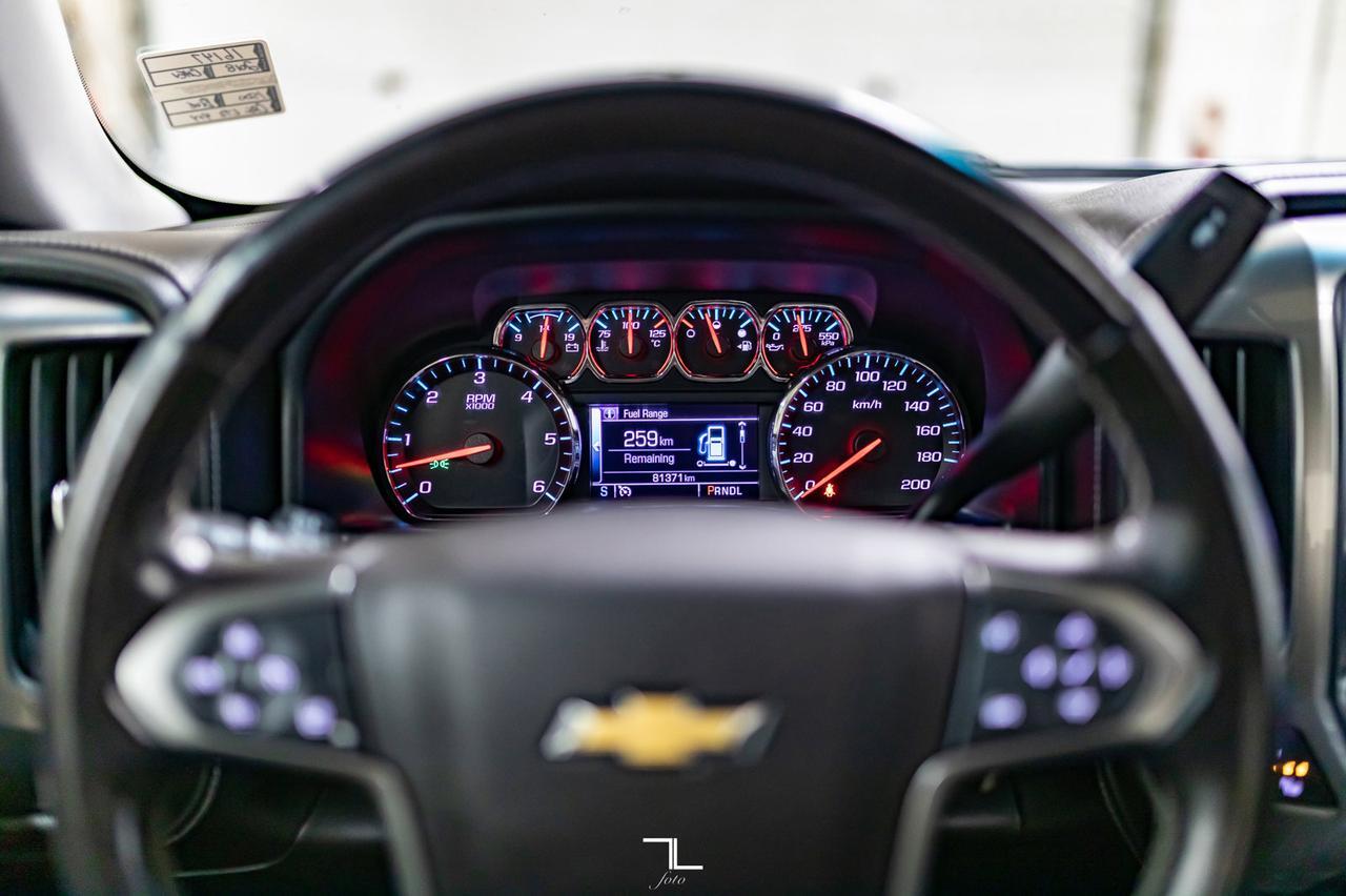 2018 Chevrolet Silverado 1500 4x4 Crew Cab LTZ Leather Roof BCam Red Deer AB