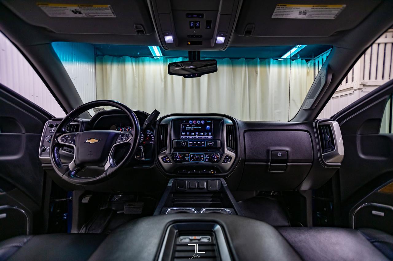 2018 Chevrolet Silverado 1500 4x4 Crew Cab LTZ Leather Roof BCam Red Deer AB