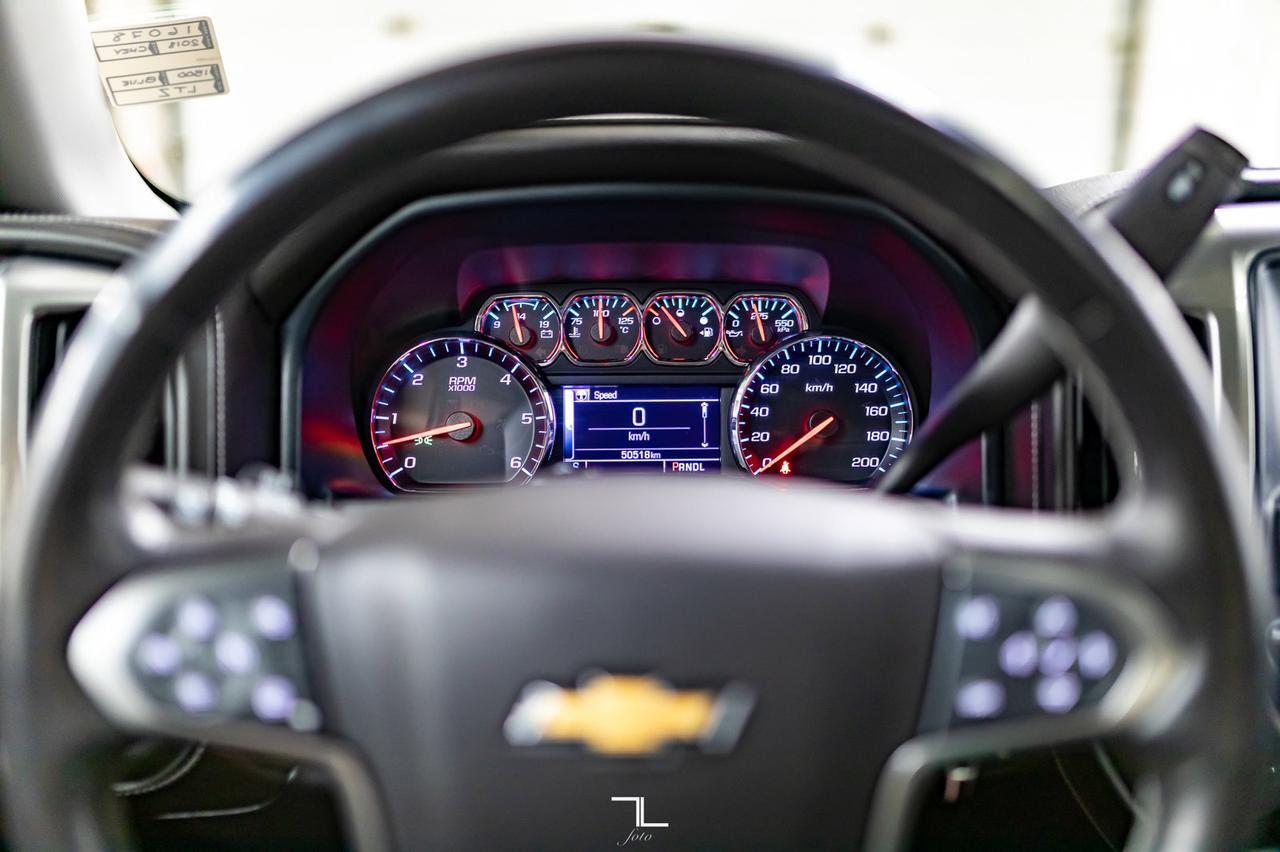 2018 Chevrolet Silverado 1500 4x4 Crew Cab LTZ Leather Roof BCam Red Deer AB