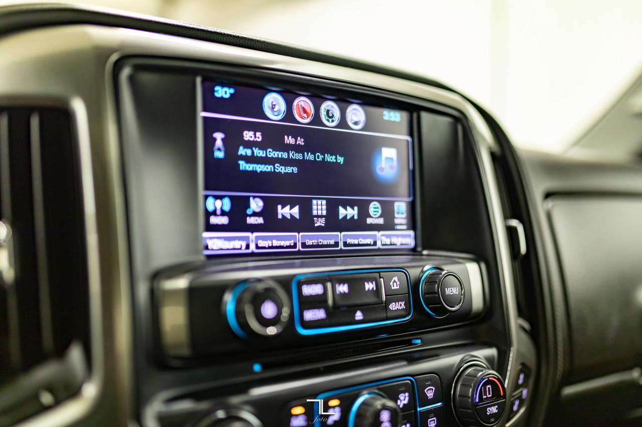 2018 Chevrolet Silverado 1500 4x4 Crew Cab LTZ Leather Roof BCam Red Deer AB