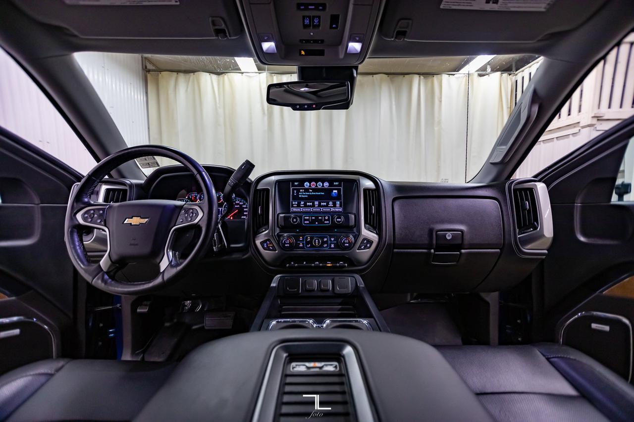 2018 Chevrolet Silverado 1500 4x4 Crew Cab LTZ Leather Roof BCam Red Deer AB