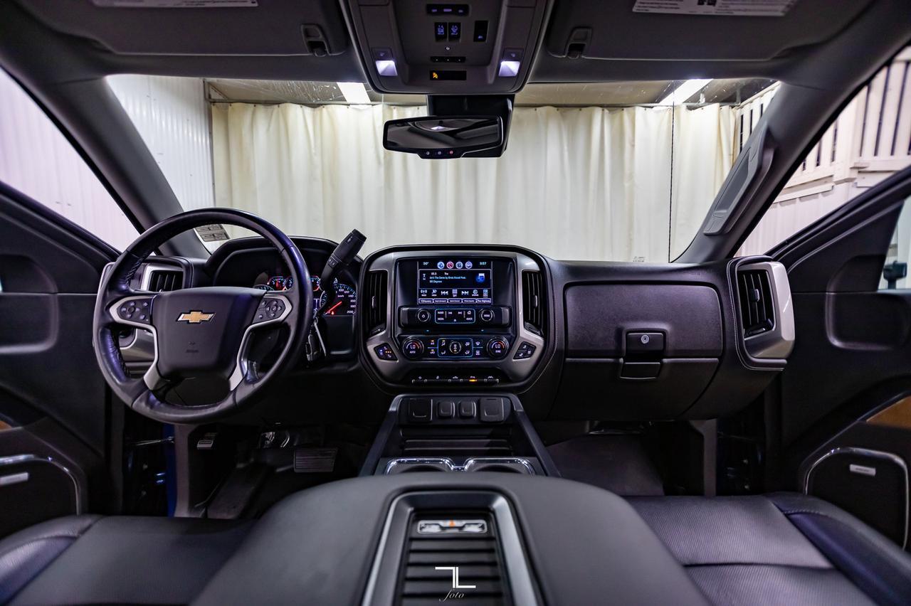 2018 Chevrolet Silverado 1500 4x4 Crew Cab LTZ Leather Roof BCam Red Deer AB