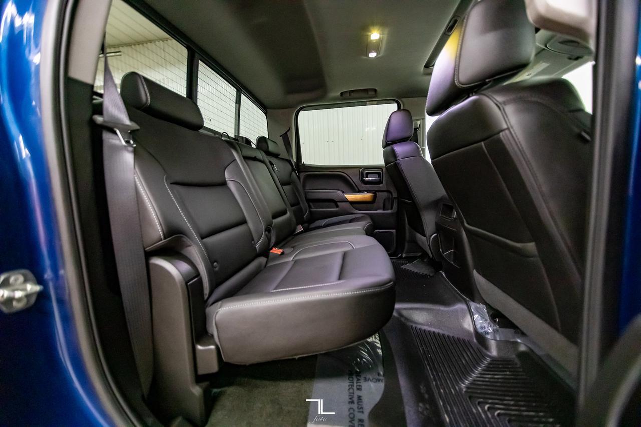 2018 Chevrolet Silverado 1500 4x4 Crew Cab LTZ Leather Roof BCam Red Deer AB