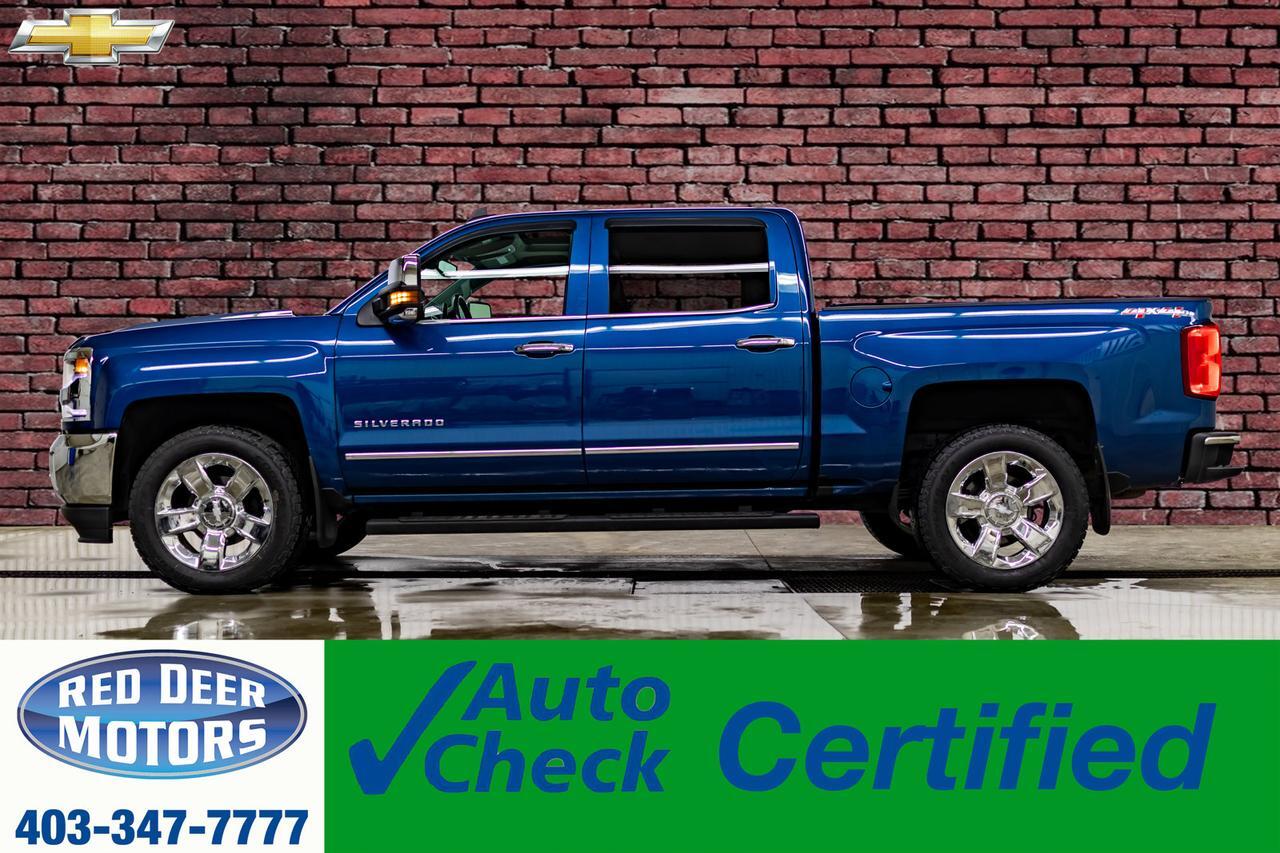 2018 Chevrolet Silverado 1500 4x4 Crew Cab LTZ Leather Roof BCam