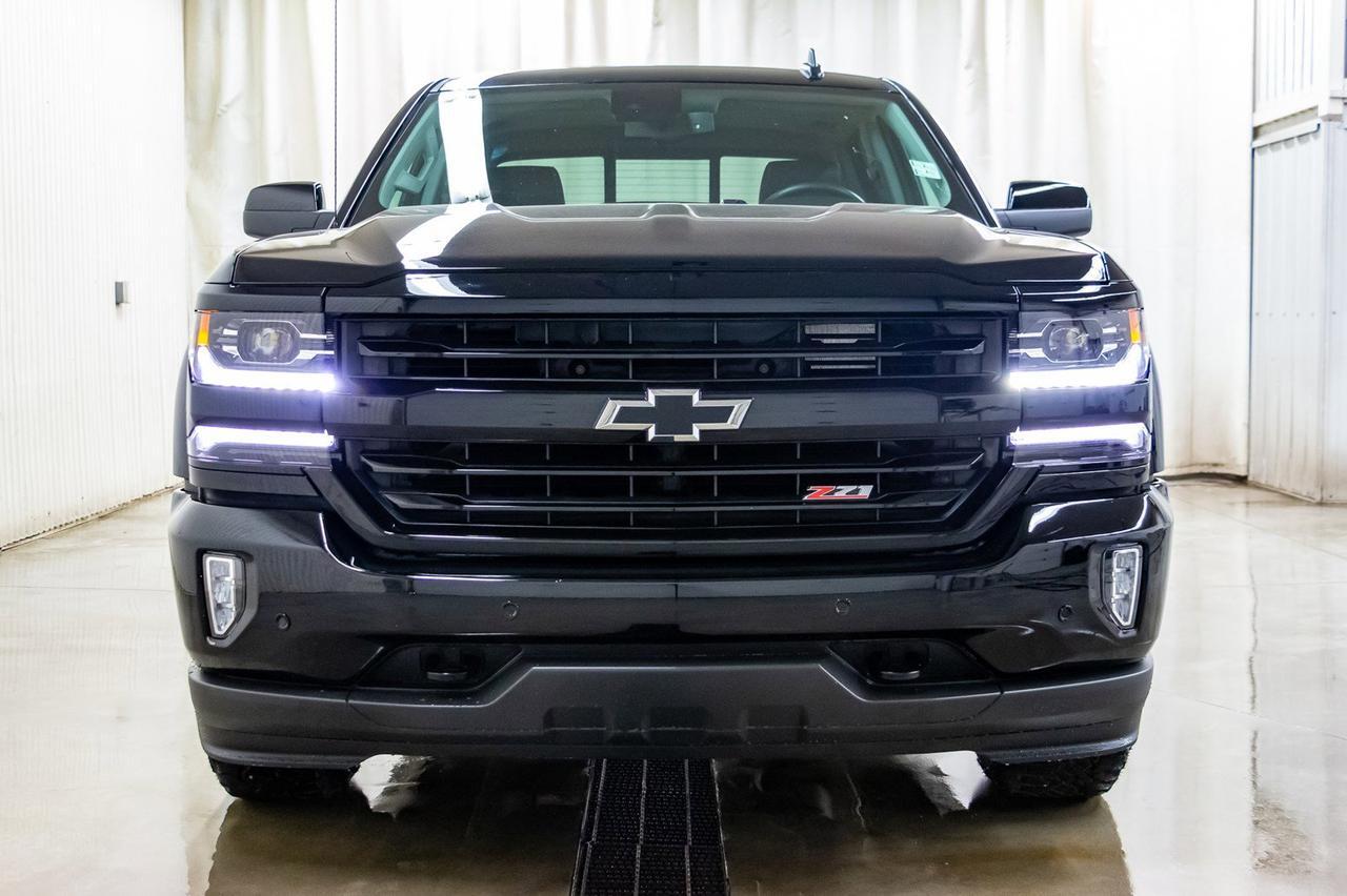 2018 Chevrolet Silverado 1500 4x4 Crew Cab LTZ Leather Roof Nav Red Deer AB
