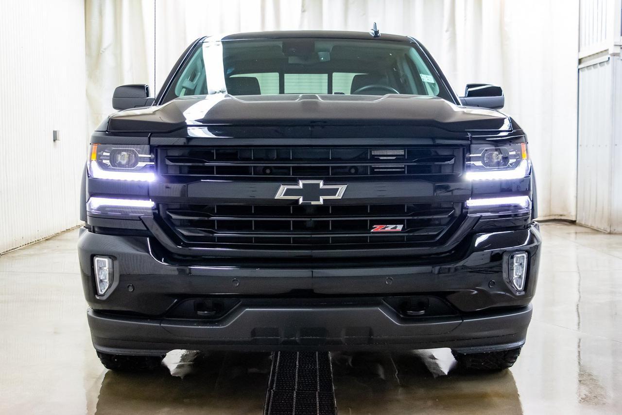 2018 Chevrolet Silverado 1500 4x4 Crew Cab LTZ Leather Roof Nav Red Deer AB