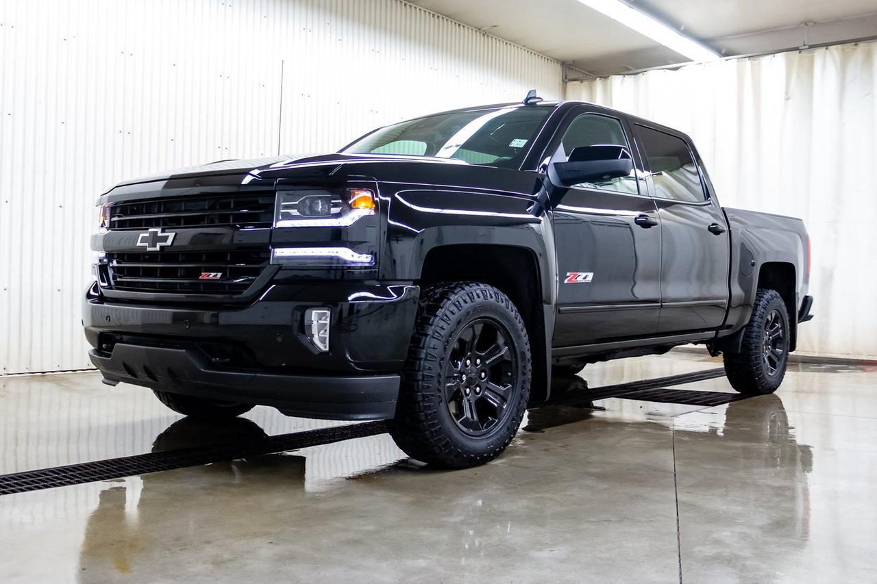 2018 Chevrolet Silverado 1500 4x4 Crew Cab LTZ Leather Roof Nav Red Deer AB