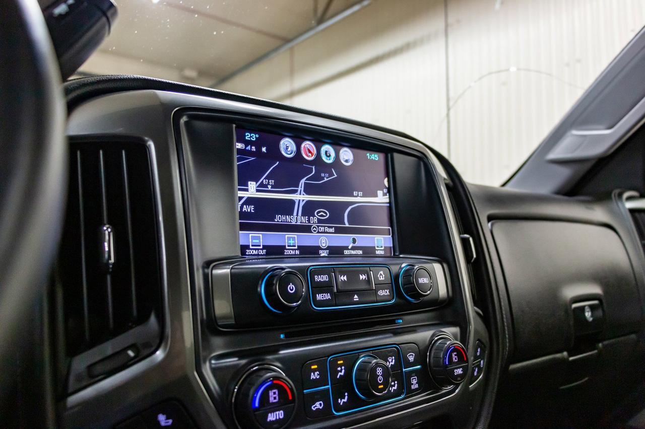 2018 Chevrolet Silverado 1500 4x4 Crew Cab LTZ Leather Roof Nav Red Deer AB