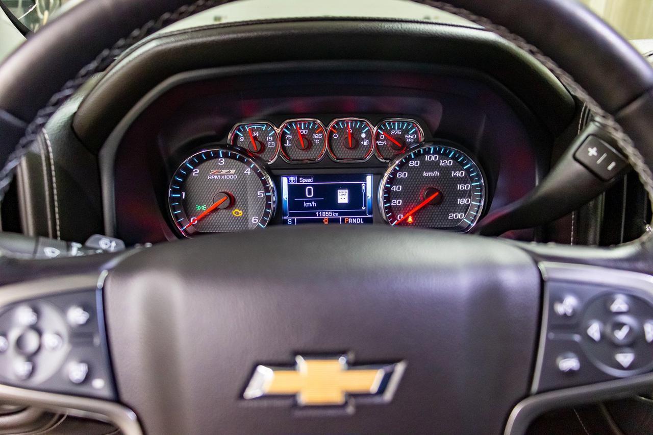 2018 Chevrolet Silverado 1500 4x4 Crew Cab LTZ Leather Roof Nav Red Deer AB