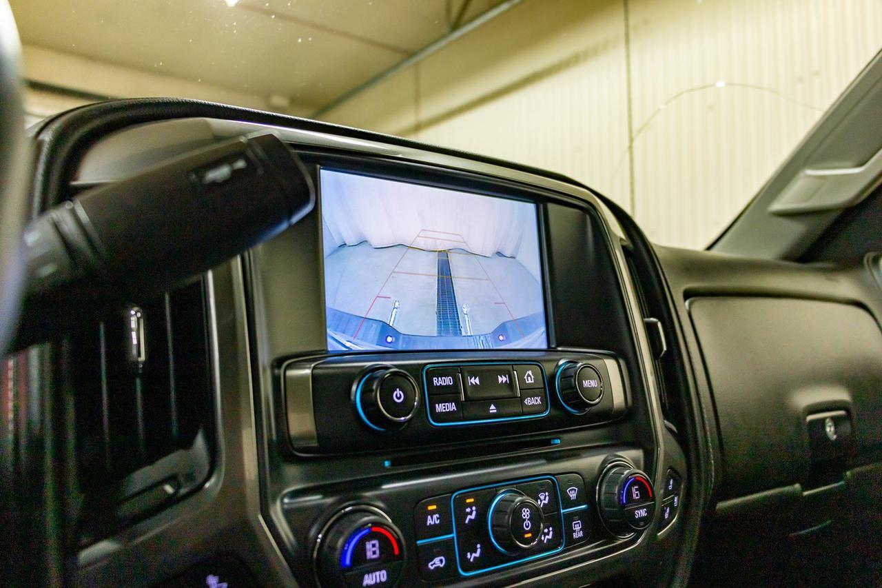 2018 Chevrolet Silverado 1500 4x4 Crew Cab LTZ Leather Roof Nav Red Deer AB