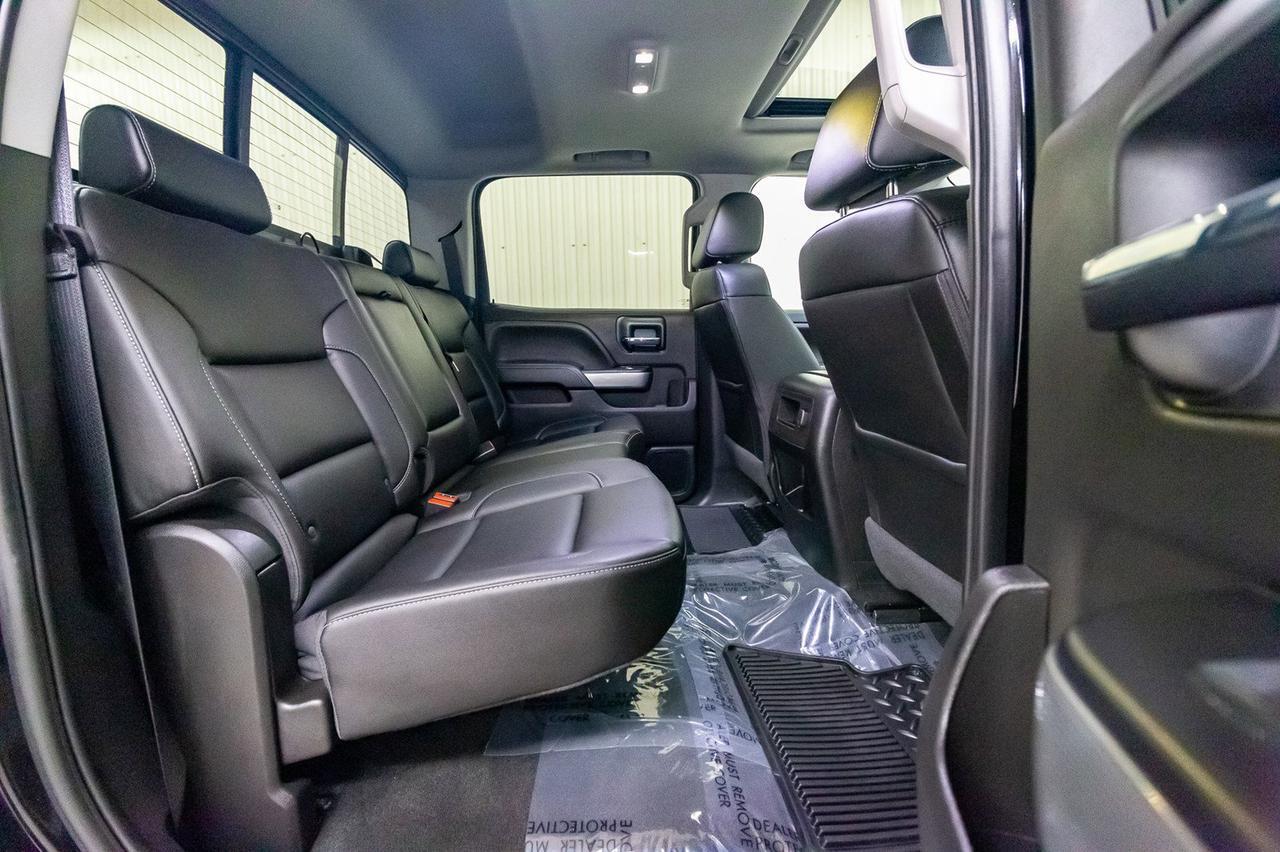 2018 Chevrolet Silverado 1500 4x4 Crew Cab LTZ Leather Roof Nav Red Deer AB