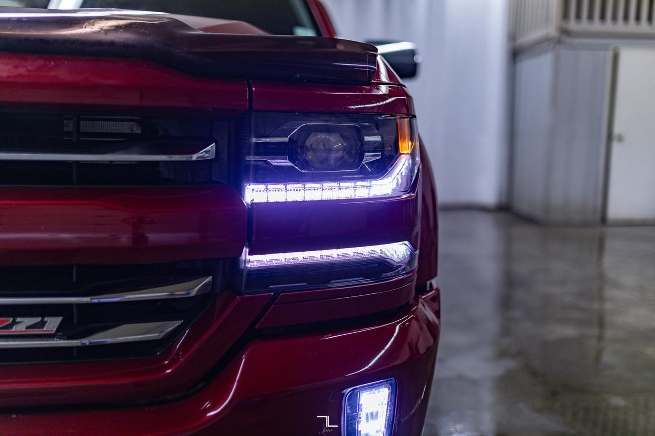 2018 Chevrolet Silverado 1500 4x4 Crew Cab LTZ Leather Roof Nav Red Deer AB