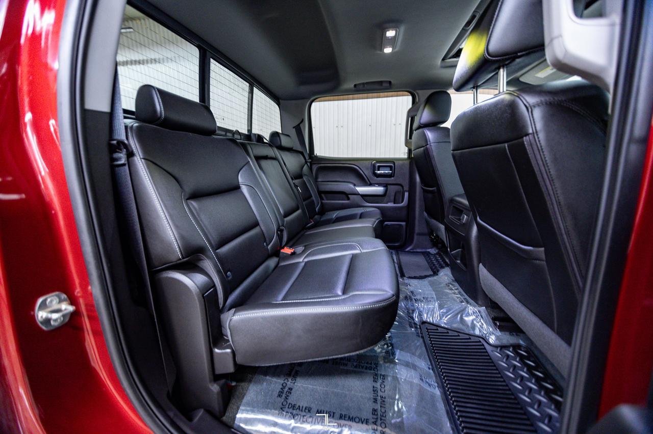 2018 Chevrolet Silverado 1500 4x4 Crew Cab LTZ Leather Roof Nav Red Deer AB