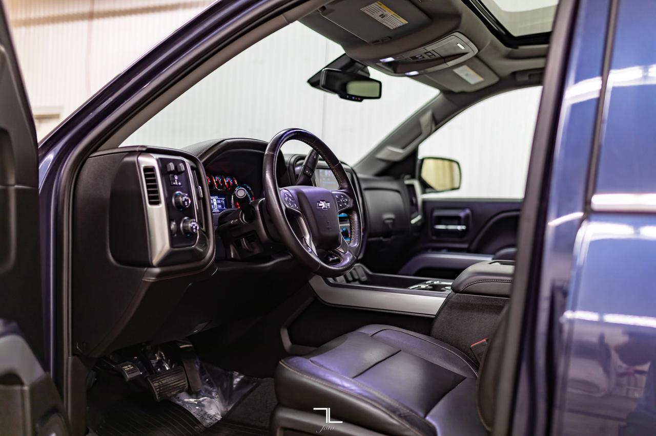 2018 Chevrolet Silverado 1500 4x4 Crew Cab LTZ Z71 100 Year Edition Leather Roof Nav Red Deer AB