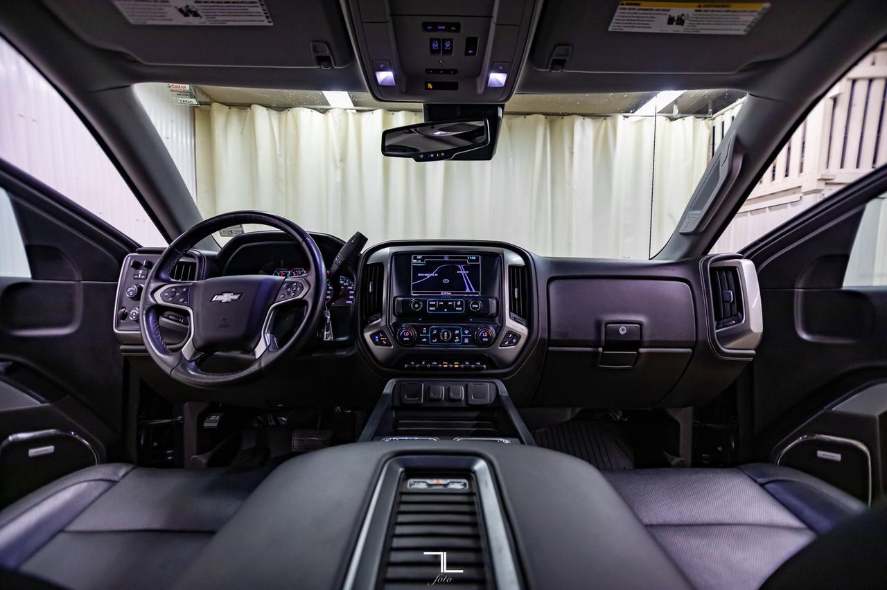 2018 Chevrolet Silverado 1500 4x4 Crew Cab LTZ Z71 100 Year Edition Leather Roof Nav Red Deer AB