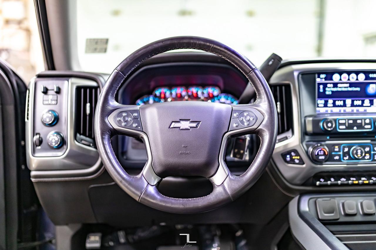 2018 Chevrolet Silverado 1500 4x4 Crew Cab LTZ Z71 100 Year Edition Leather Roof Nav Red Deer AB