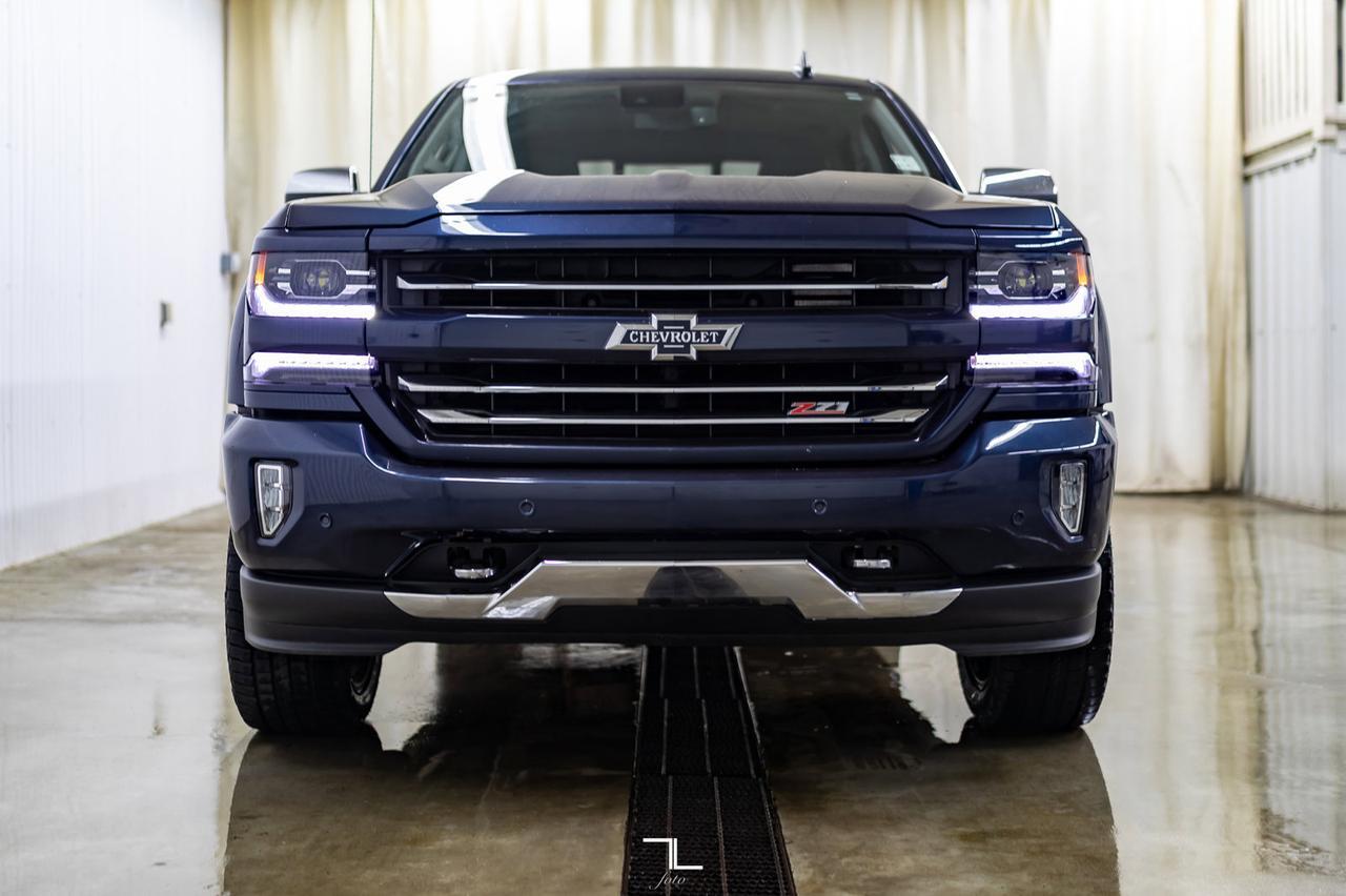 2018 Chevrolet Silverado 1500 4x4 Crew Cab LTZ Z71 100 Year Edition Leather Roof Nav Red Deer AB