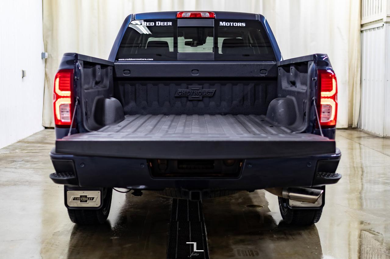 2018 Chevrolet Silverado 1500 4x4 Crew Cab LTZ Z71 100 Year Edition Leather Roof Nav Red Deer AB