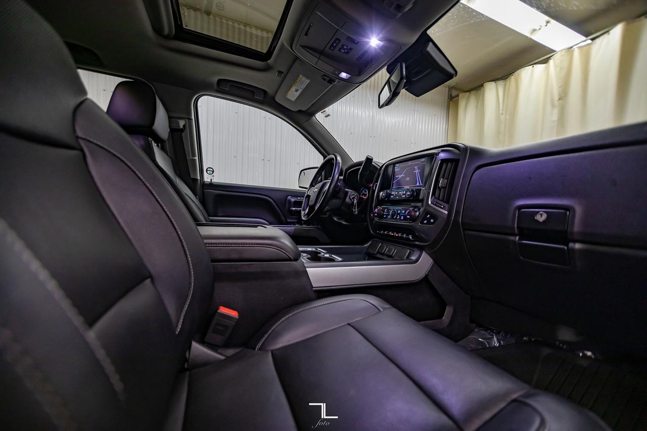 2018 Chevrolet Silverado 1500 4x4 Crew Cab LTZ Z71 100 Year Edition Leather Roof Nav Red Deer AB