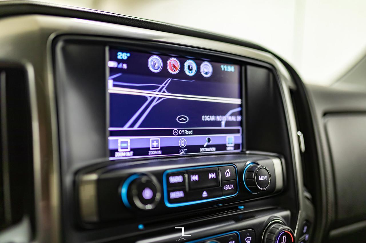 2018 Chevrolet Silverado 1500 4x4 Crew Cab LTZ Z71 100 Year Edition Leather Roof Nav Red Deer AB