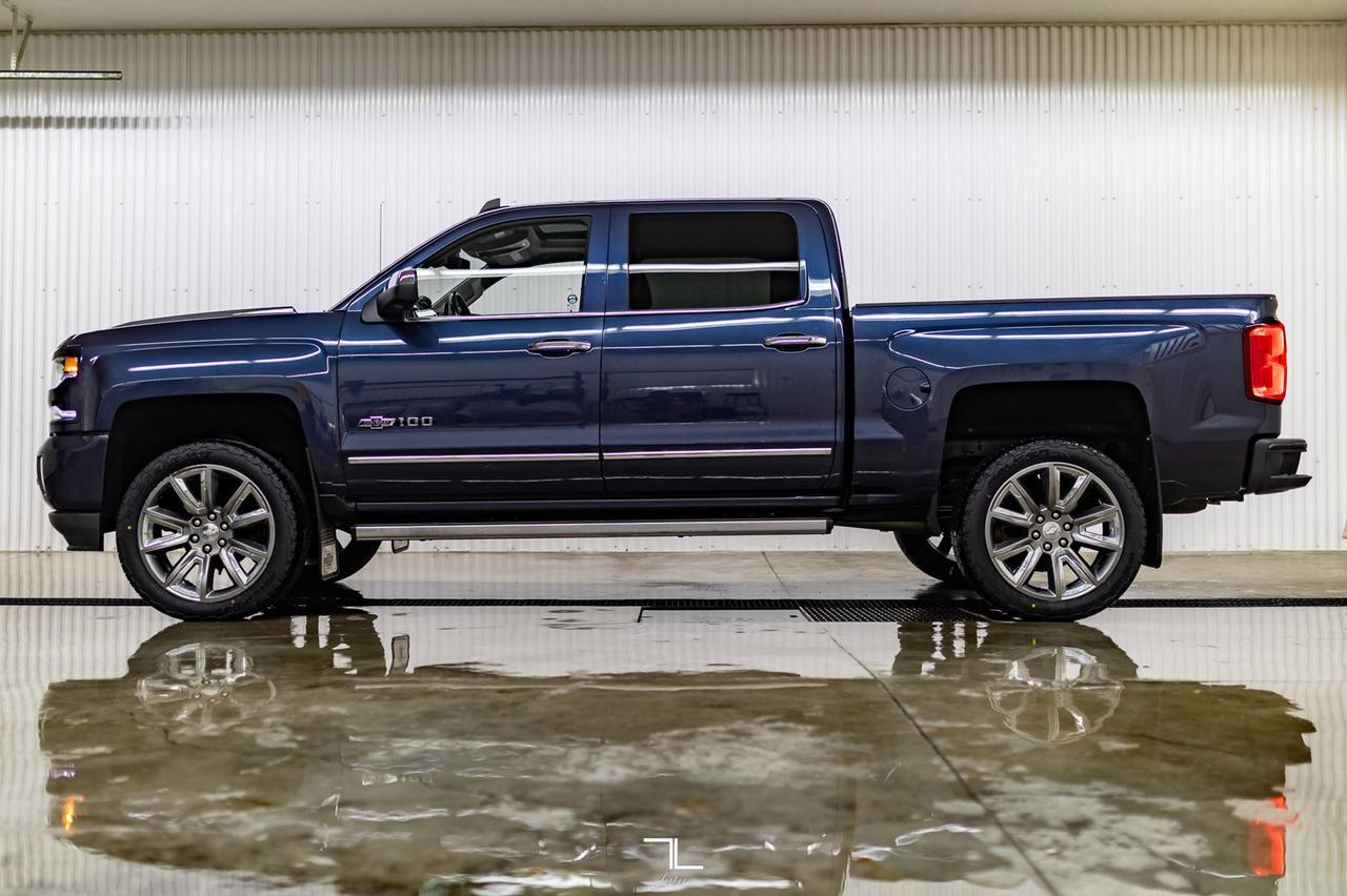 2018 Chevrolet Silverado 1500 4x4 Crew Cab LTZ Z71 100 Year Edition Leather Roof Nav Red Deer AB
